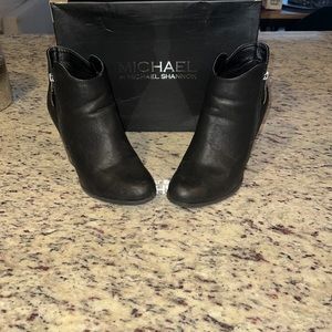 Black Booties, size 6.5